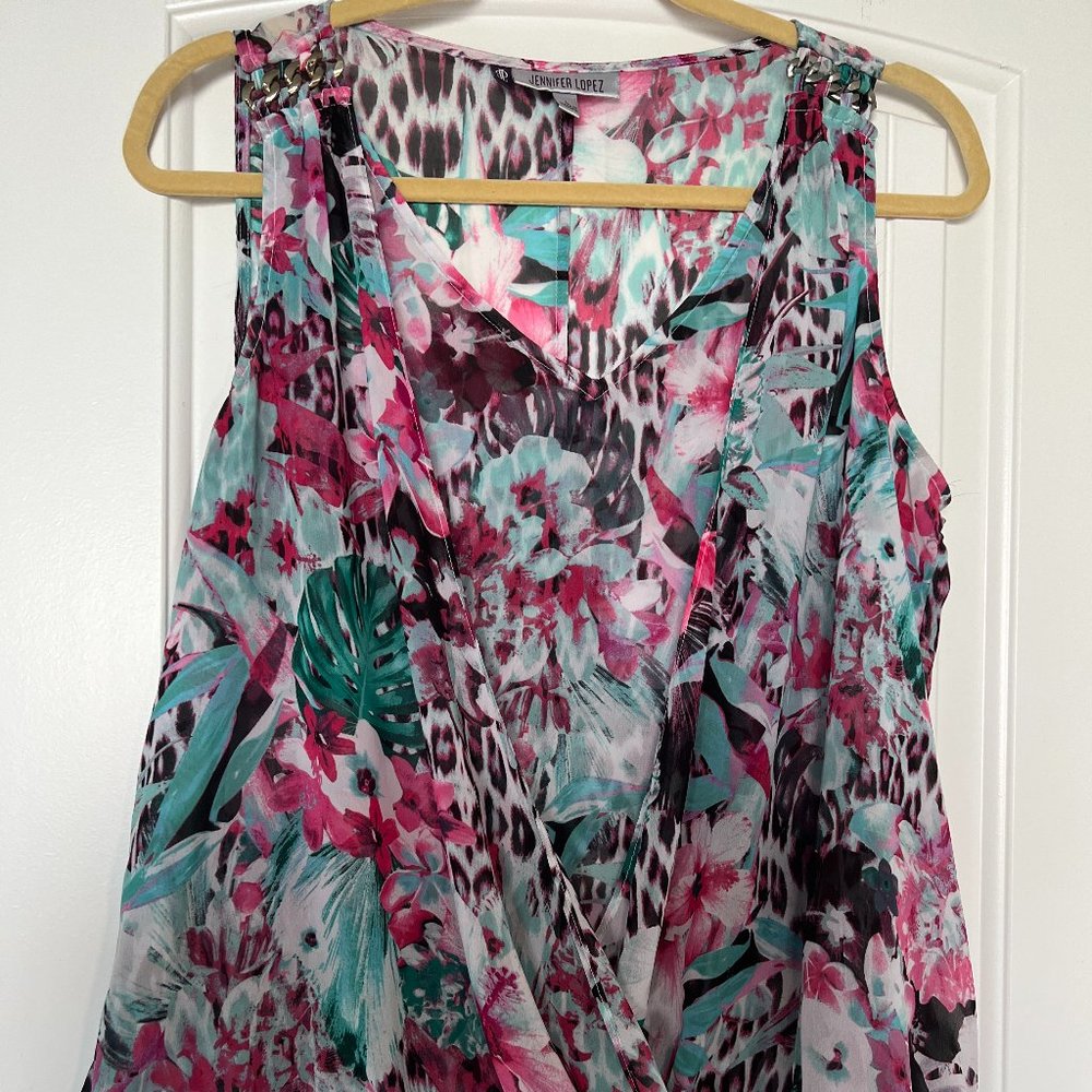 J. Lo Floral Paradise Summer Top